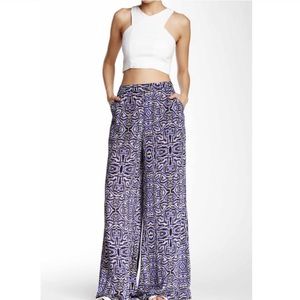 ASTR the Label purple wide leg palazzo pants